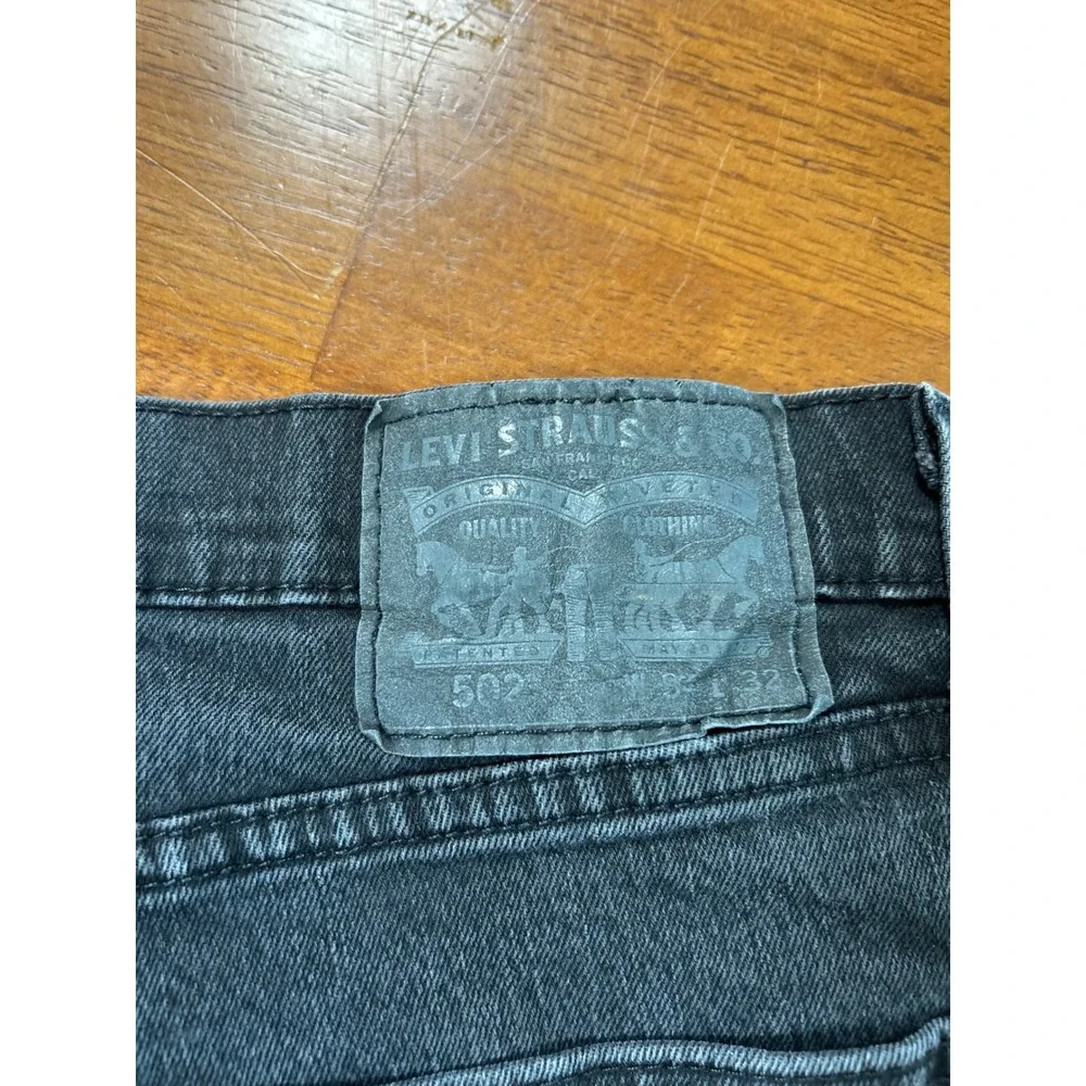 Levi's 511 Slim Fit Jeans Mens 34x32 Black Denim Stretch